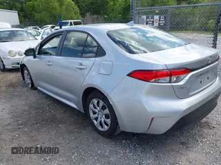 2023 Toyota Corolla LE with VIN JTDB4MEE7P3010297, listed as a IAAI auction lot 42119061 with 51,505 mi miles. Bid and sale history available at carsss.com. Image 3.