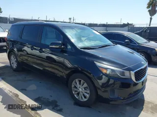 2016 Kia Sedona LX with VIN KNDMB5C13G6178411, listed as a IAAI auction lot 41993035 with 118,585 mi miles. Bid and sale history available at carsss.com. Image 1.