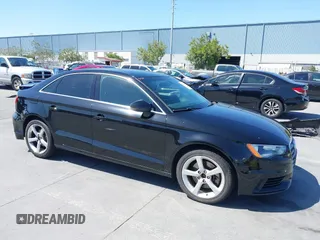 2015 Audi A3 Premium with VIN WAUACGFF6F1064477, listed as a IAAI auction lot 42553999 with 110,288 mi miles and . Bid and sale history available at DreamBid. Image 1.