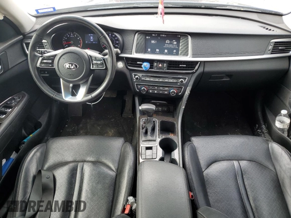 2020 Kia Optima EX Premium with VIN 5XXGU4L10LG400156, listed as a Copart auction lot 85522454 with 80,111 mi miles and Salvage Title. Bid and sale history available at carsss.com. Image 8.