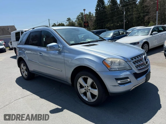 2011 Mercedes-Benz M 350 with VIN 4JGBB8GB3BA657635, listed as a Copart auction lot 55485355 with 204,982 mi miles and Clean Title. Bid and sale history available at DreamBid. Image 1.