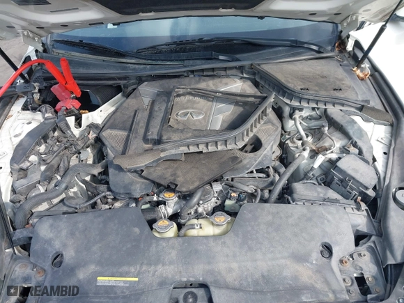 2017 Infiniti Q50 3.0t Premium with VIN JN1EV7AR7HM840457, listed as a IAAI auction lot 41706462 with 98,371 mi miles. Bid and sale history available at carsss.com. Image 10.