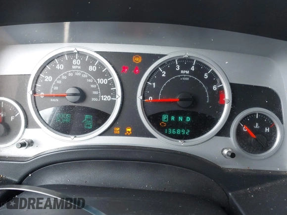 2008 Jeep Patriot Limited with VIN 1J8FT48W78D701925, listed as a IAAI auction lot 42071530 with 136,892 mi miles and . Bid and sale history available at DreamBid. Image 16.