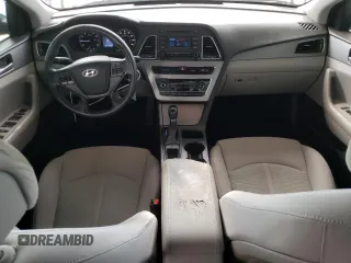 2015 Hyundai Sonata 2.4L SE with VIN 5NPE24AF4FH217346, listed as a Copart auction lot 53923845 with 104,000 mi miles and Salvage Title. Bid and sale history available at carsss.com. Image 8.