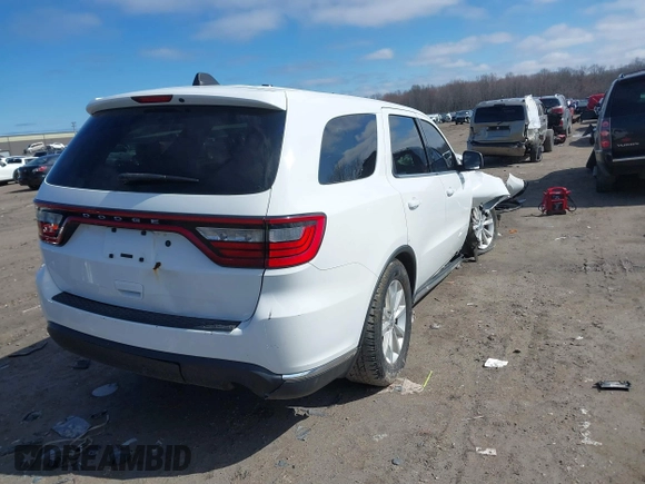 2014 Dodge Durango Pursuit with VIN 1C4RDJFG8EC522628, listed as a IAAI auction lot 41803374 with 139,757 mi miles and . Bid and sale history available at DreamBid. Image 4.