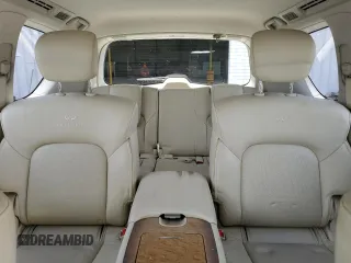 2014 Infiniti QX80 with VIN JN8AZ2NF4E9555558, listed as a Copart auction lot 54570895 with 123,433 mi miles and Salvage title. Bid and sale history available at DreamBid. Image 10.