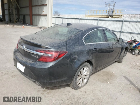 2015 Buick Regal Premium I with VIN 2G4GN5EX1F9244298, listed as a Copart auction lot 49464305 with 172,582 mi miles and Clean Title. Bid and sale history available at carsss.com. Image 3.