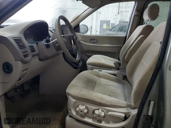 2005 Kia Sedona LX with VIN KNDUP132656723226, listed as a Copart auction lot 52886115 with 0 mi miles and Salvage Title. Bid and sale history available at carsss.com. Image 7.