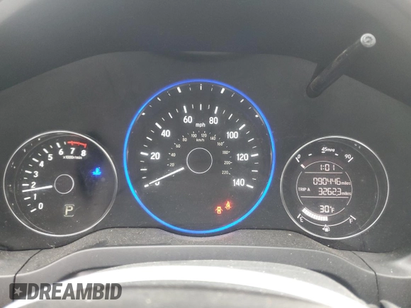 2017 Honda HR-V LX with VIN 3CZRU6H39HG706737, listed as a Copart auction lot 43243195 with 90,446 mi miles and Clean Title. Bid and sale history available at DreamBid. Image 9.