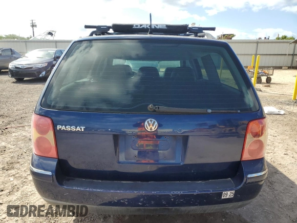2004 Volkswagen Passat GLS z VIN WVWVD63BX4E229143, wystawiony jako Copart lot #51876575 z przebiegiem 109 148 mil mil oraz Czysty tytuł • Clean title. Historia ofert i sprzedaży dostępna na DreamBid. Obrazek 6.