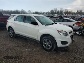 2016 Chevrolet Equinox LS with VIN 2GNFLEEK6G6339248, listed as a Copart auction lot 55326765 with 99,381 mi miles and Salvage Title. Bid and sale history available at DreamBid. Image 4.