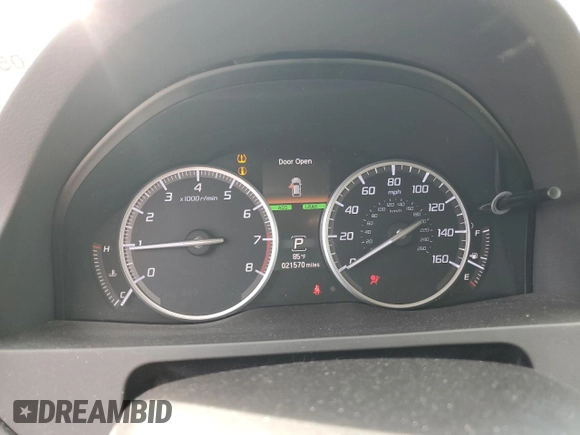 2017 Acura RDX w/Advance Pkg with VIN 5J8TB3H72HL012821, listed as a Copart auction lot 42902193 with 21,570 mi miles. Bid and sale history available at carsss.com. Image 9.