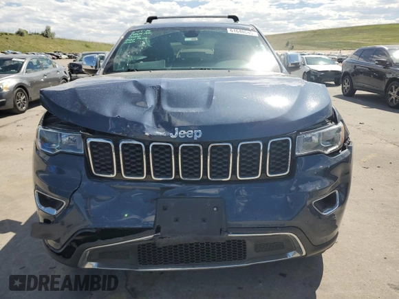 2019 Jeep Grand Cherokee Limited с VIN 1C4RJFBG0KC832120, выставлен на аукционе Copart как лот 61640695 с пробегом 37 844 миль миль и Списание • Salvage title. История ставок и продаж доступна на DreamBid. Изображение 5.