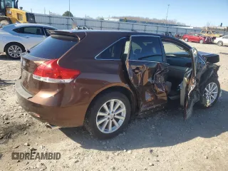 2010 Toyota Venza z VIN 4T3ZA3BB3AU034015, wystawiony jako Copart lot #52954835 z przebiegiem 98 324 mil mil oraz Szkoda całkowita • Salvage title. Historia ofert i sprzedaży dostępna na DreamBid. Obrazek 3.