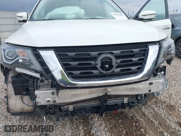 2018 Nissan Pathfinder SL with VIN 5N1DR2MN9JC655651, listed as a IAAI auction lot 41422408 with 106,800 mi miles. Bid and sale history available at carsss.com. Image 6.