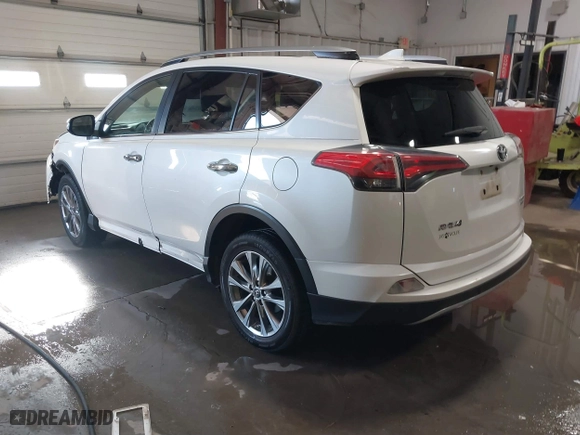 2018 Toyota RAV4 Limited with VIN JTMDFREV8JD235765, listed as a IAAI auction lot 41312430 with 205,732 mi miles. Bid and sale history available at carsss.com. Image 3.