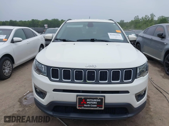 2018 Jeep Compass Latitude с VIN 3C4NJDBB4JT453583, выставлен на аукционе IAAI как лот 42501931 с пробегом 57 094 миль миль и . История ставок и продаж доступна на DreamBid. Изображение 12.