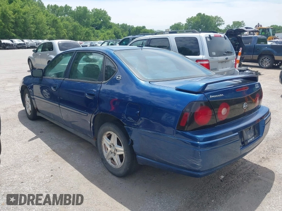 2005 Chevrolet Impala with VIN 2G1WF52E859315326, listed as a IAAI auction lot 42336746 with 219,655 mi miles and . Bid and sale history available at DreamBid. Image 3.