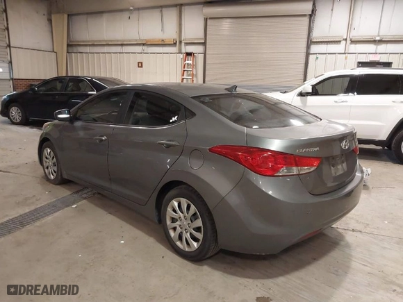 2012 Hyundai Elantra Limited with VIN 5NPDH4AE4CH124730, listed as a IAAI auction lot 41379631 with 175,790 mi miles. Bid and sale history available at carsss.com. Image 3.