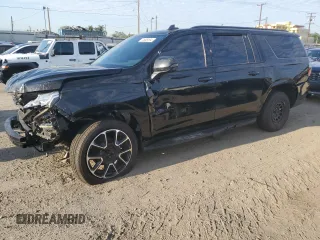 2022 Chevrolet Suburban RST with VIN 1GNSCEKD8NR205606, listed as a Copart auction lot 70605094 with 4 mi miles and Salvage Title. Bid and sale history available at carsss.com. Image 1.