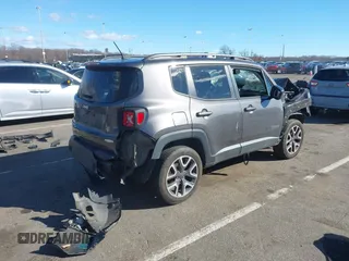 2016 Jeep Renegade Latitude with VIN ZACCJBBT9GPC52394, listed as a IAAI auction lot 41503100 with 143,004 mi miles. Bid and sale history available at carsss.com. Image 4.