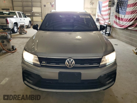 2020 Volkswagen Tiguan SE with VIN 3VV2B7AX1LM131674, listed as a Copart auction lot 54155815 with 115,555 mi miles and Salvage Title. Bid and sale history available at DreamBid. Image 5.