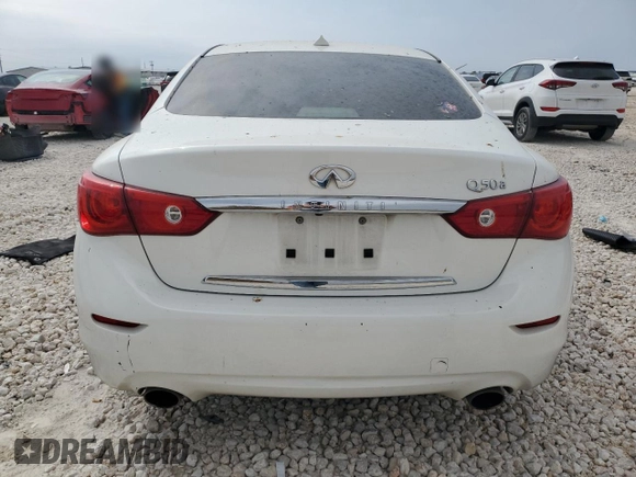 2015 Infiniti Q50 с VIN JN1BV7APXFM351937, выставлен на аукционе Copart как лот 84507924 с пробегом 118 842 миль миль и Списание • Salvage title. История ставок и продаж доступна на DreamBid. Изображение 6.