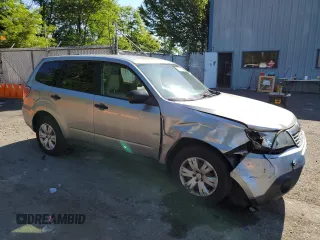 2009 Subaru Forester X with VIN JF2SH61649H782259, listed as a Copart auction lot 60220105 with 170,884 mi miles and Salvage title. Bid and sale history available at DreamBid. Image 4.