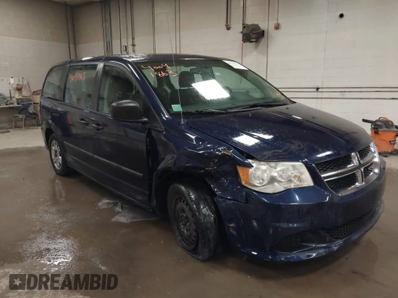 2012 Dodge Grand Caravan SE with VIN 2C4RDGBG8CR367236, listed as a IAAI auction lot 40041863 with 166,555 mi miles and . Bid and sale history available at DreamBid. Image 1.