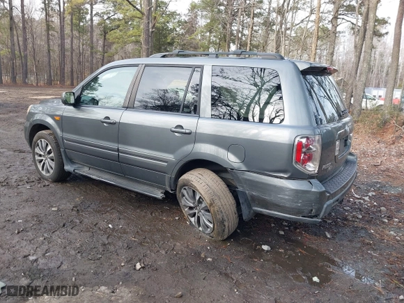 2007 Honda Pilot EX-L with VIN 5FNYF28707B042212, listed as a IAAI auction lot 41478485 with 182,849 mi miles. Bid and sale history available at carsss.com. Image 3.