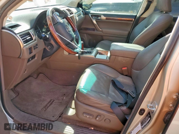 2010 Lexus GX 460 with VIN JTJBM7FX1A5004747, listed as a Copart auction lot 53311715 with Not Provided miles and Salvage Title. Bid and sale history available at DreamBid. Image 7.