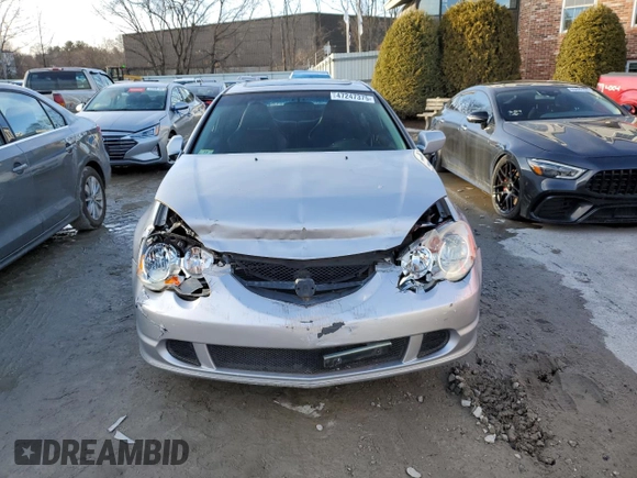 2002 Acura RSX Type S with VIN JH4DC53092C036805, listed as a Copart auction lot 47247375 with 0 mi miles and Clean Title. Bid and sale history available at carsss.com. Image 5.