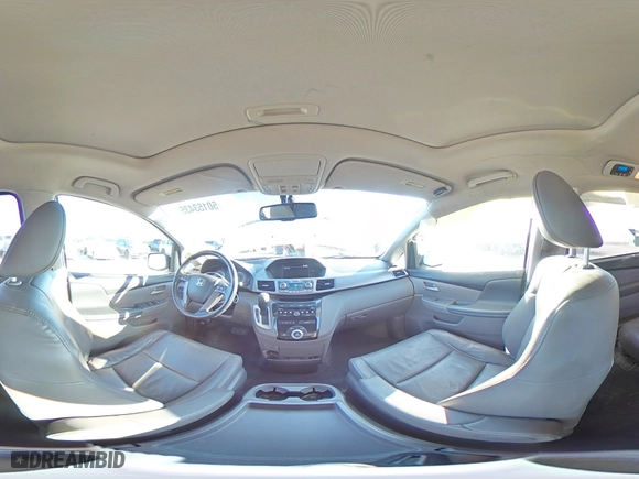 2011 Honda Odyssey EX-L with VIN 5FNRL5H69BB039923, listed as a Copart auction lot 50153435 with 182,055 mi miles and Salvage Title. Bid and sale history available at carsss.com. Image 13.