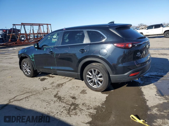 2019 Mazda CX-9 Sport with VIN JM3TCBBY2K0316853, listed as a Copart auction lot 88943475 with 155,130 mi miles and Salvage Title. Bid and sale history available at carsss.com. Image 2.