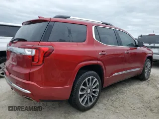 2022 GMC Acadia Denali with VIN 1GKKNPLS8NZ102489, listed as a Copart auction lot 76245924 with 0 mi miles and Salvage Title. Bid and sale history available at carsss.com. Image 3.