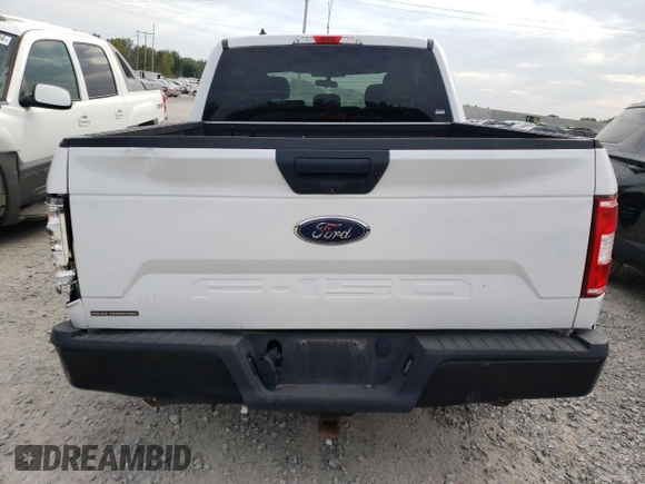 2020 Ford F-150 with VIN 1FTEW1P4XLKF21495, listed as a Copart auction lot 71834724 with 68,320 mi miles and Salvage title. Bid and sale history available at DreamBid. Image 6.
