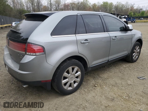 2007 Lincoln MKX with VIN 2LMDU88C07BJ35300, listed as a Copart auction lot 51794645 with 40,113 mi miles and Salvage Title. Bid and sale history available at carsss.com. Image 3.