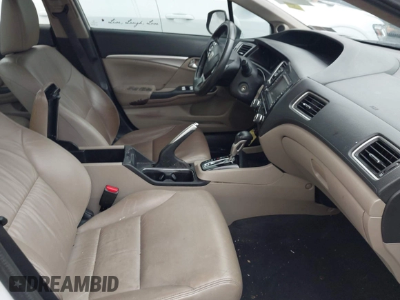 2013 Honda Civic EX-L with VIN 19XFB2F98DE200045, listed as a IAAI auction lot 41975301 with 183,433 mi miles and . Bid and sale history available at DreamBid. Image 5.