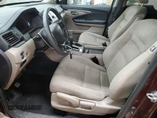 2019 Honda Pilot LX with VIN 5FNYF5H10KB041471, listed as a Copart auction lot 46479615 with 61,513 mi miles and Clean Title. Bid and sale history available at DreamBid. Image 7.