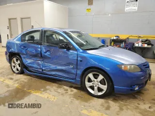2004 Mazda 3 s with VIN JM1BK323241198253, listed as a Copart auction lot 41363965 with 226,810 mi miles and Salvage Title. Bid and sale history available at DreamBid. Image 4.