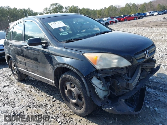 2008 Honda CR-V LX with VIN 3CZRE38318G708185, listed as a IAAI auction lot 41527155 with 195,287 mi miles and . Bid and sale history available at carsss.com. Image 1.