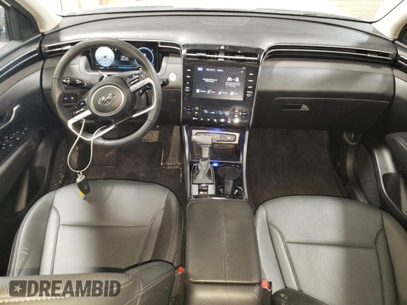 2023 Hyundai Tucson SEL with VIN 5NMJFCAE7PH291718, listed as a Copart auction lot 47203605 with 23,023 mi miles and Salvage title. Bid and sale history available at DreamBid. Image 8.