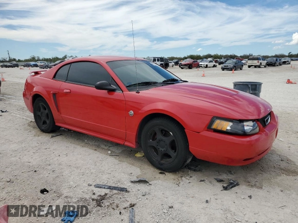 2004 Ford Mustang Standard with VIN 1FAFP40644F198897, listed as a Copart auction lot 47007415 with 129,067 mi miles and Salvage title. Bid and sale history available at DreamBid. Image 4.