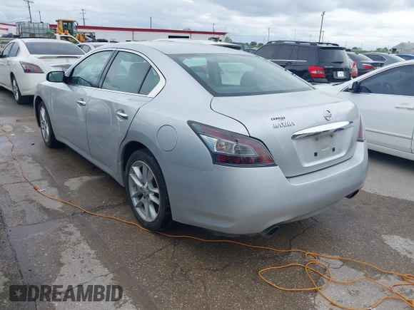 2013 Nissan Maxima SV with VIN 1N4AA5AP1DC841233, listed as a IAAI auction lot 41918995 with 176,003 mi miles and . Bid and sale history available at DreamBid. Image 3.