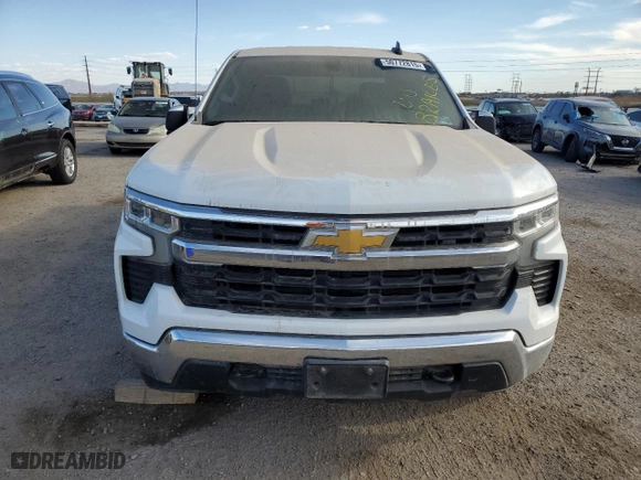 2022 Chevrolet Silverado 1500 LT with VIN 1GCPDKEK7NZ562795, listed as a Copart auction lot 50772815 with 0 mi miles and Salvage Title. Bid and sale history available at carsss.com. Image 5.