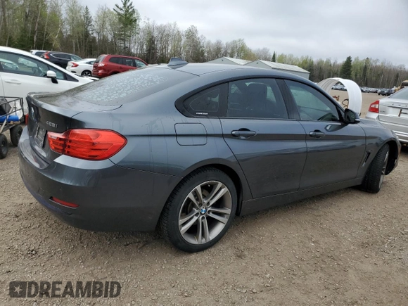 2015 BMW 4 Series 428i xDrive with VIN WBA4A7C5XFD413329, listed as a Copart auction lot 56034905 with 167,816 mi miles and Clean title. Bid and sale history available at DreamBid. Image 3.