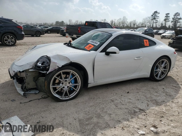 2019 Porsche 911 Carrera with VIN WP0AA2A9XKS103525, listed as a Copart auction lot 45664864 with Not Provided miles and . Bid and sale history available at DreamBid. Image 1.