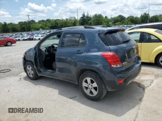 2022 Chevrolet Trax LT with VIN KL7CJLSM6NB512771, listed as a Copart auction lot 61241545 with 54,709 mi miles and Salvage title. Bid and sale history available at DreamBid. Image 2.