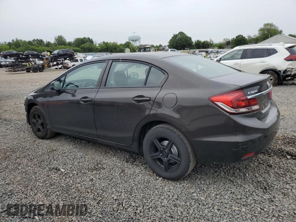 2013 Honda Civic LX z VIN 19XFB2F5XDE232038, wystawiony jako Copart lot #58690005 z przebiegiem 138 361 mil mil oraz Szkoda całkowita • Salvage title. Historia ofert i sprzedaży dostępna na DreamBid. Obrazek 2.