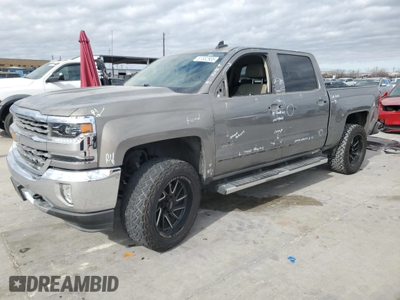 2017 Chevrolet Silverado 1500 LTZ with VIN 3GCPCSEC8HG234219, listed as a Copart auction lot 87832935 with 148,583 mi miles and Salvage Title. Bid and sale history available at DreamBid. Image 1.